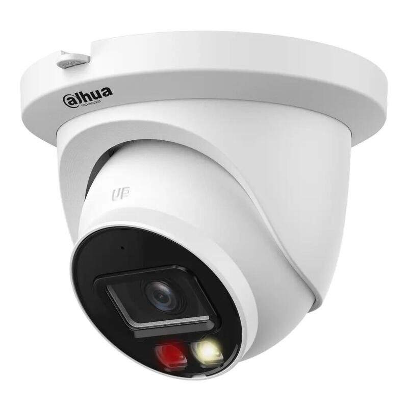 Dahua Ipc-Hdw2649tm-S-Il-0280b-S2 Minidomo Ip 6m H265 Iluminación Dual Led30m/Ir30m 2.8mm Ip67 Poe Mic Ai