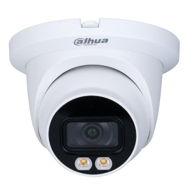 Dahua Ipc-Hdw3249tm-As-Led-0280b Domo Ip H265 2m Full Color Wdr Led30m 2.8mm Ip67 Poe Sd Mic Ai