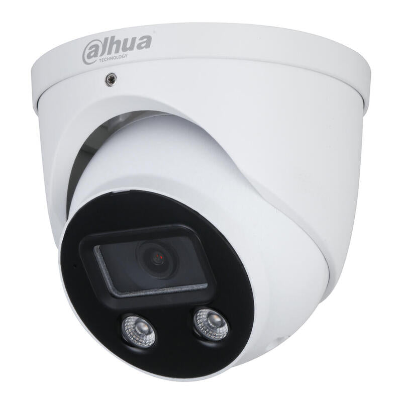 Dahua Ipc-Hdw5241h-Ase-Pv Domo Ip H265 Ai 2m Dn Smart Wdr Starlight Iluminación Dual Led50m/Ir50m 2.8mm Ip67 Poe Sd Audio Mic E/S