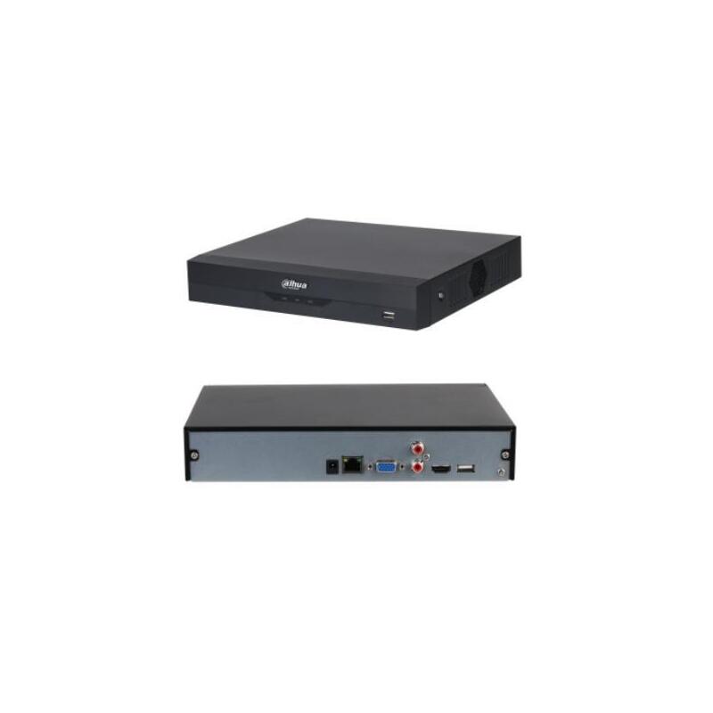 Dahua Nvr4108hs-8p-Ei 8ch Compact 1u 8poe 1hdd Wizsense Network Video Recorder