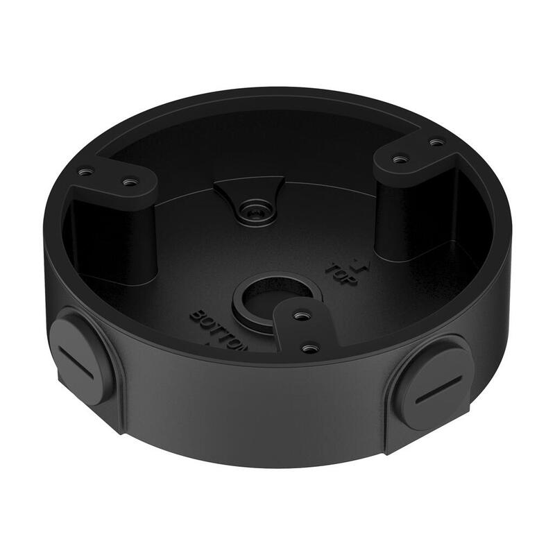 Dahua Pfa136-B Caja Conexiones Impermeable Para Hdw7 Hdbw5 Color Negro