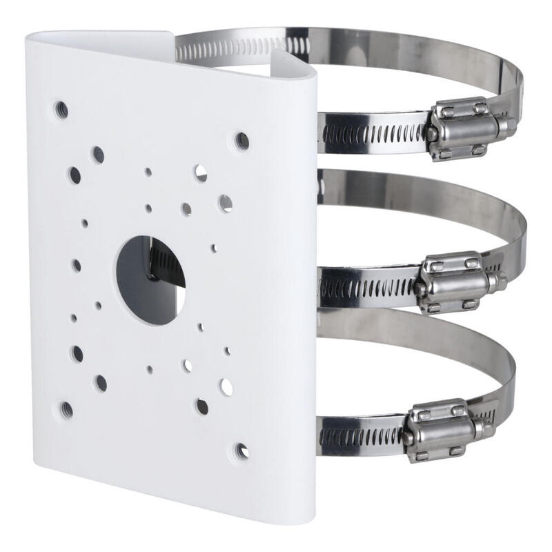 Dahua Pfa5500 Adaptador A Poste Para Grandes Cámaras Soporta 15kg De Carga