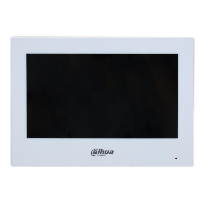 Dahua Vth2123gw-W-S2 Monitor Interior 7" Híbrido Wifi / 2-Hilos De Superficie Para Videoportero Ip Táctil Sd 6e/1s Alarma Blanco