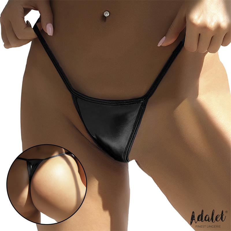 Daphne Tanga Clásico Negro Talla (Interno):S/M
