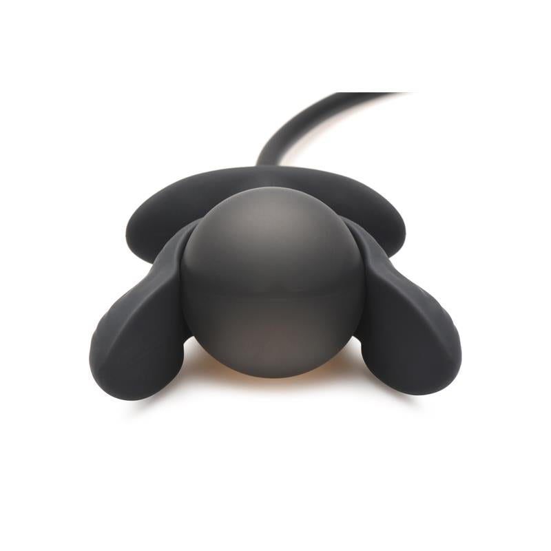 Dark Pearl Plug Anal Con Inflado Y Vibración Con Control Remoto