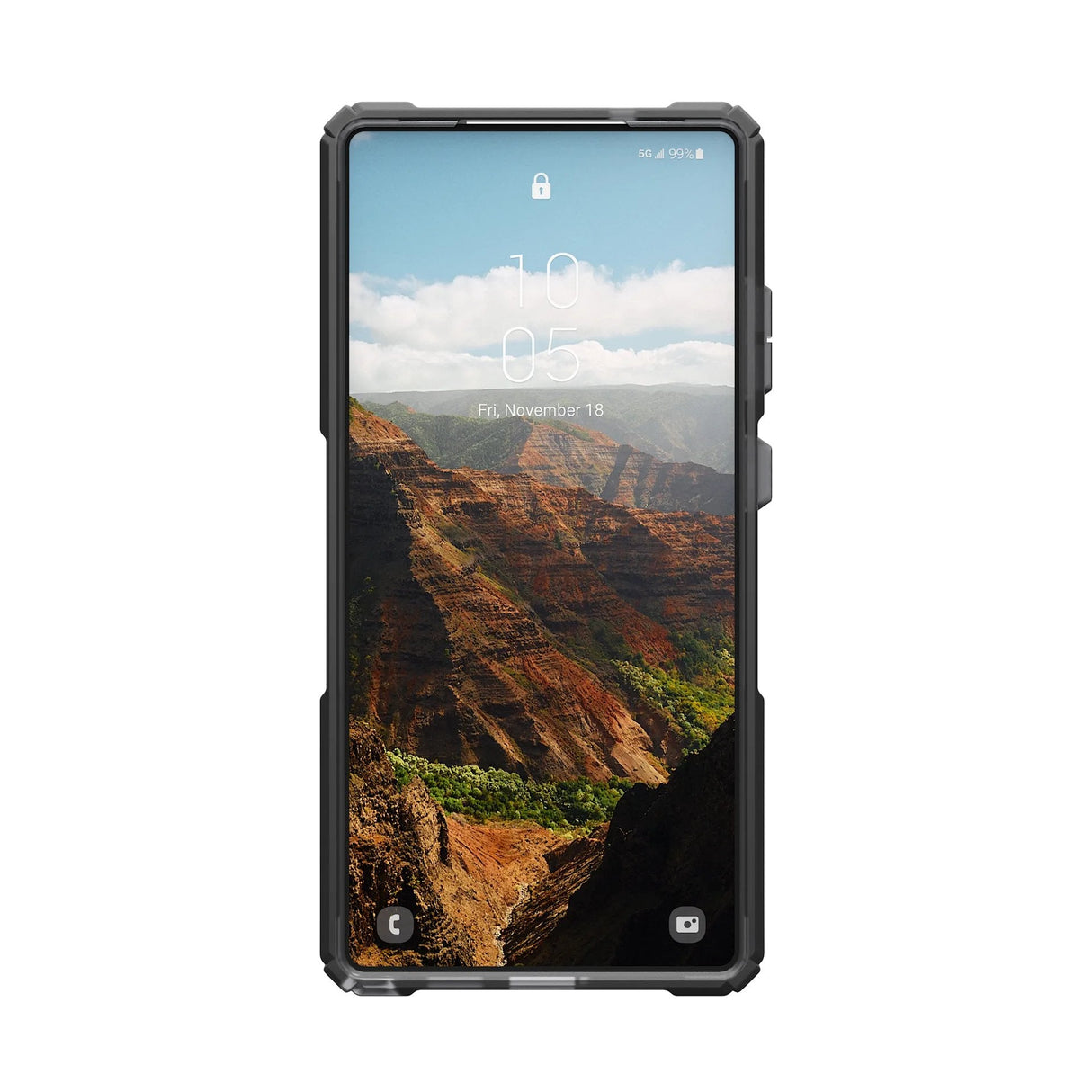 Funda Uag Plasma Xte Samsung Galaxy S25 Ultra Negro Gris Transparente