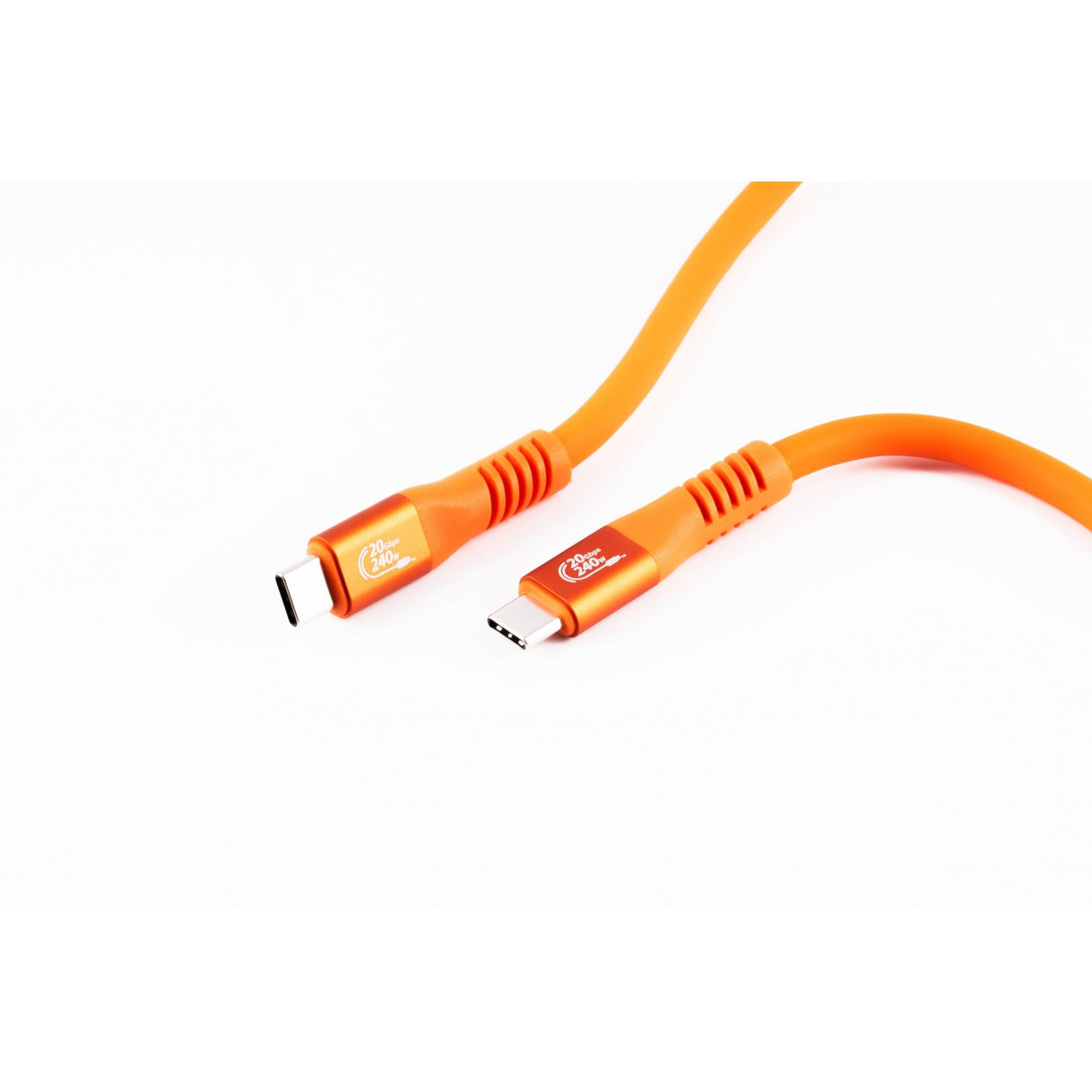Shiverpeaks Usb-C Ladecable 3.2, 240w, Naranja, 1m