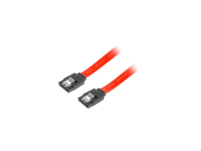 EAN 5901969419320 - Lanberg CA-SASA-14CC-0030-R cable de SATA 0,3 m SATA 7-pin Rojo imagen 3