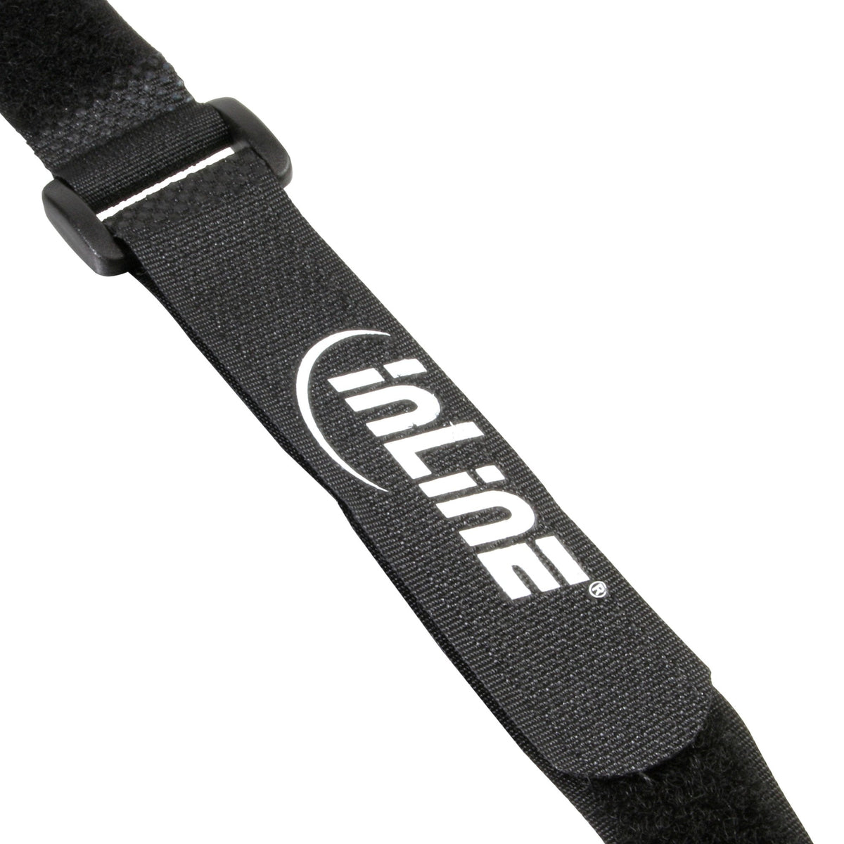 Inline Cable Strips Gancho Y Bucle 20x100mm 10 Uds. Negro