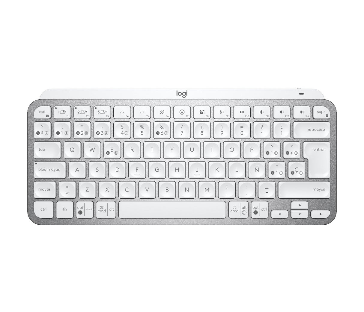 EAN 5099206098954 - Logitech 920-010491 teclado Oficina RF Wireless + Bluetooth QWERTY Español Gris imagen 1