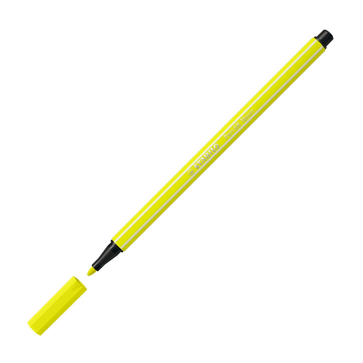Stabilo Pen 68 Rotulador Amarillo Fluorescente -10u-