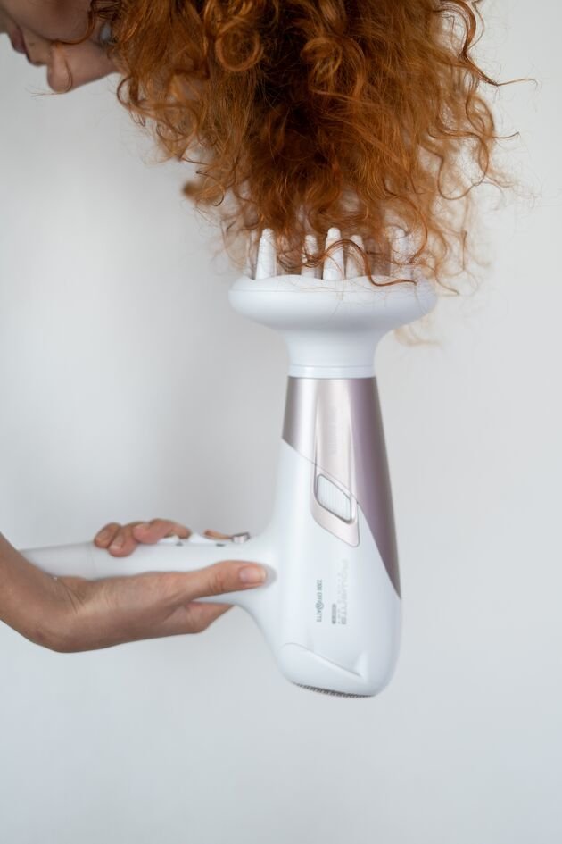 Rowenta Cv5830 Studio Dry 2300w Blanco Secador De Pelo Con Difusor Generador Iónico