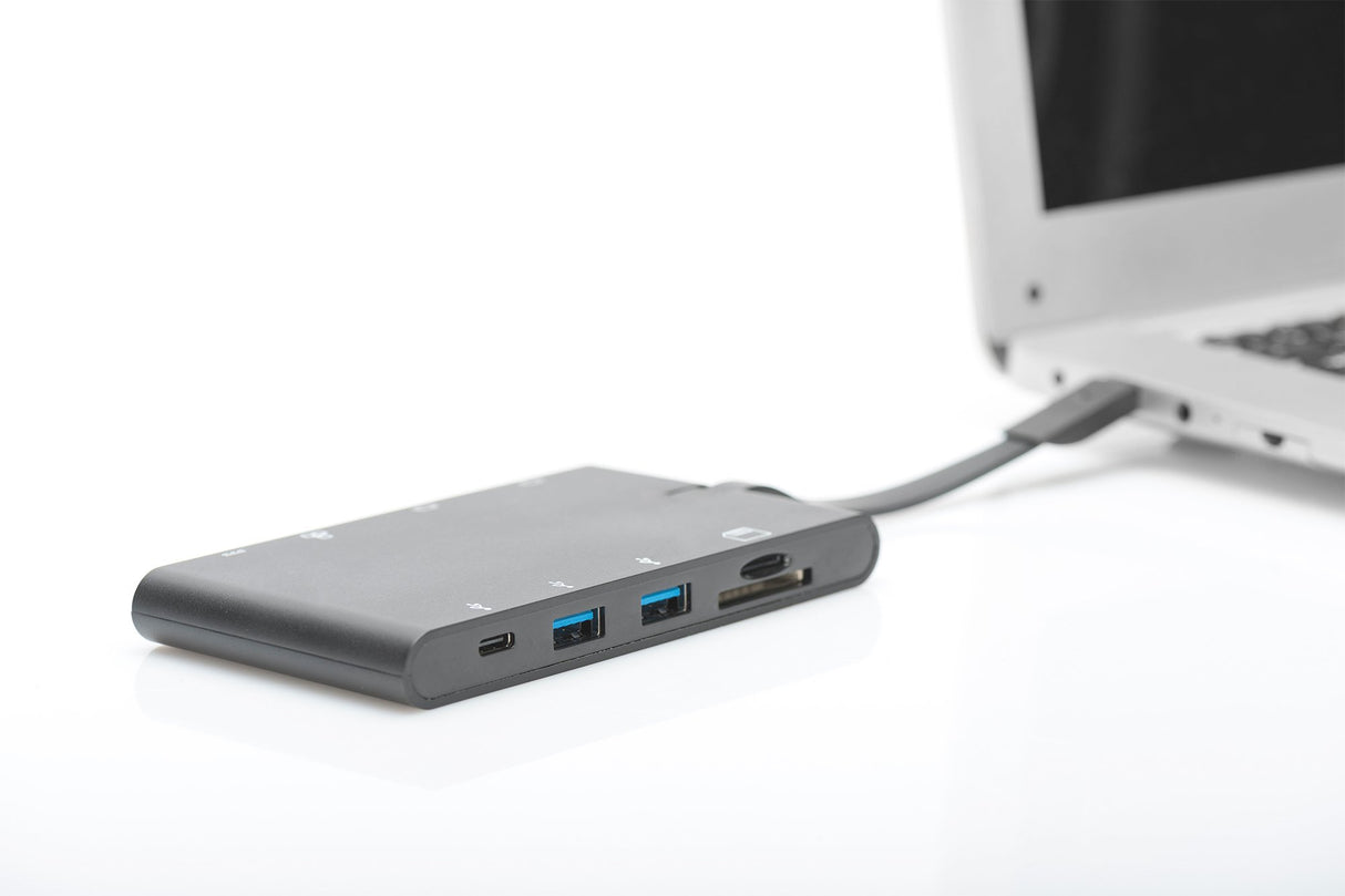 EAN 4016032441250 - Digitus DA-70865 base para portátil y replicador de puertos Alámbrico USB 3.2 Gen 1 (3.1 Gen 1) Type-C Ne imagen 5