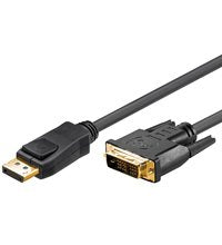 Goobay 2m Dp/Dvi Displayport Negro
