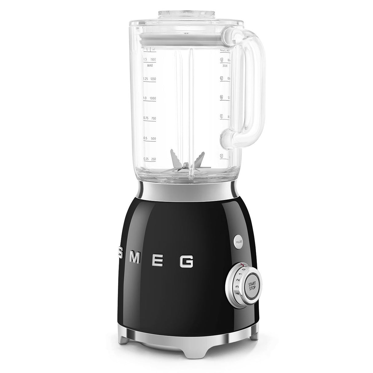 EAN 8017709328467 - Smeg BLF03BLEU licuadora 1,5 L Batidora de vaso 800 W Negro imagen 4