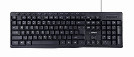 EAN 8716309117678 - Gembird KB-UM-107 teclado USB Inglés de EE. UU. Negro imagen 1