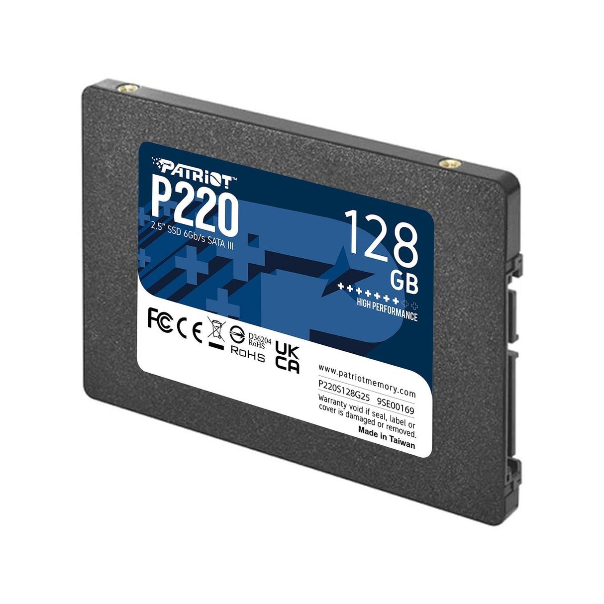 Patriot P220 128 Gb, Ssd P220s128g25
