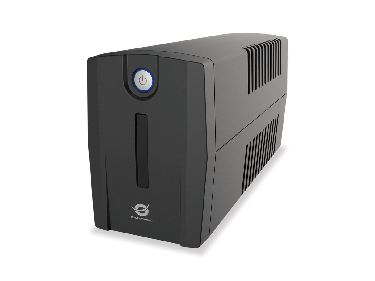 EAN 4015867241448 - Conceptronic ZEUS02G sistema de alimentación ininterrumpida (UPS) Línea interactiva 0,85 kVA 480 W 2 sali imagen 1