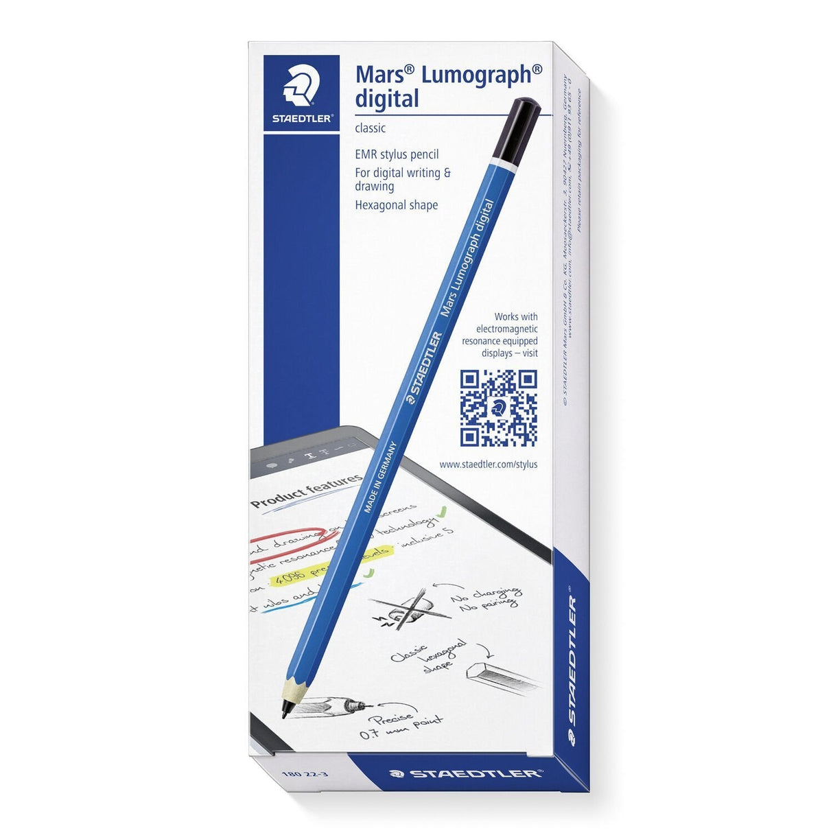 EAN 4007817117378 - Staedtler Mars Lumograph digital 180 22-3 lápiz mecánico 1 pieza(s) imagen 1