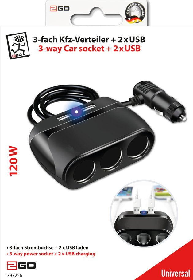 Distribuidor De Coche De 3 Vías 2go