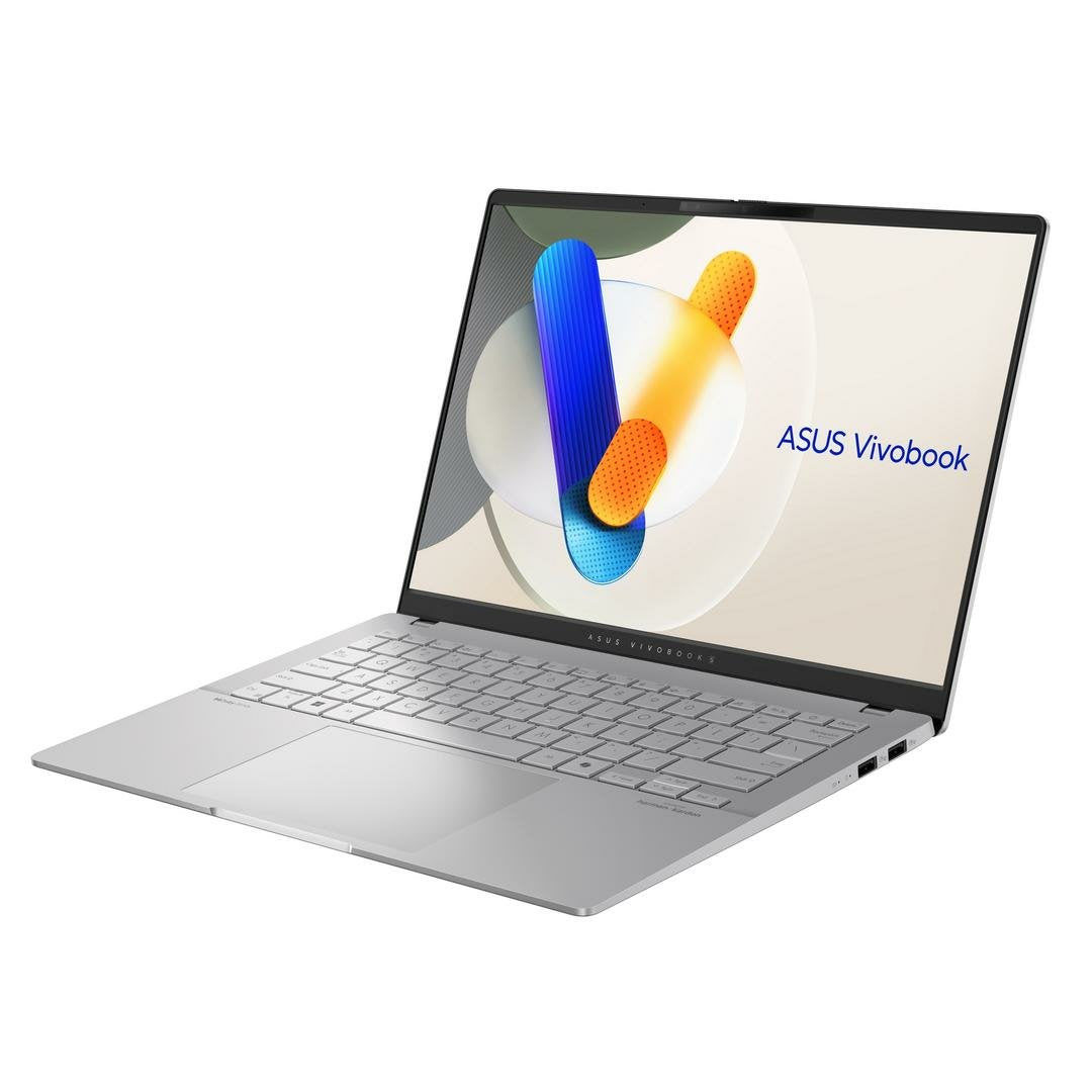 Asus Vivobook S 14 Oled Oled M5406wa-Qd088w Copilot+ Pc - Ordenador Portátil 14" Wuxga (Amd Ryzen Ai 9 Hx 370, 32gb Ram, 1tb Ssd, Amd Radeon 890m, Windows 11 Home) Plata Fría - Teclado Qwerty Español