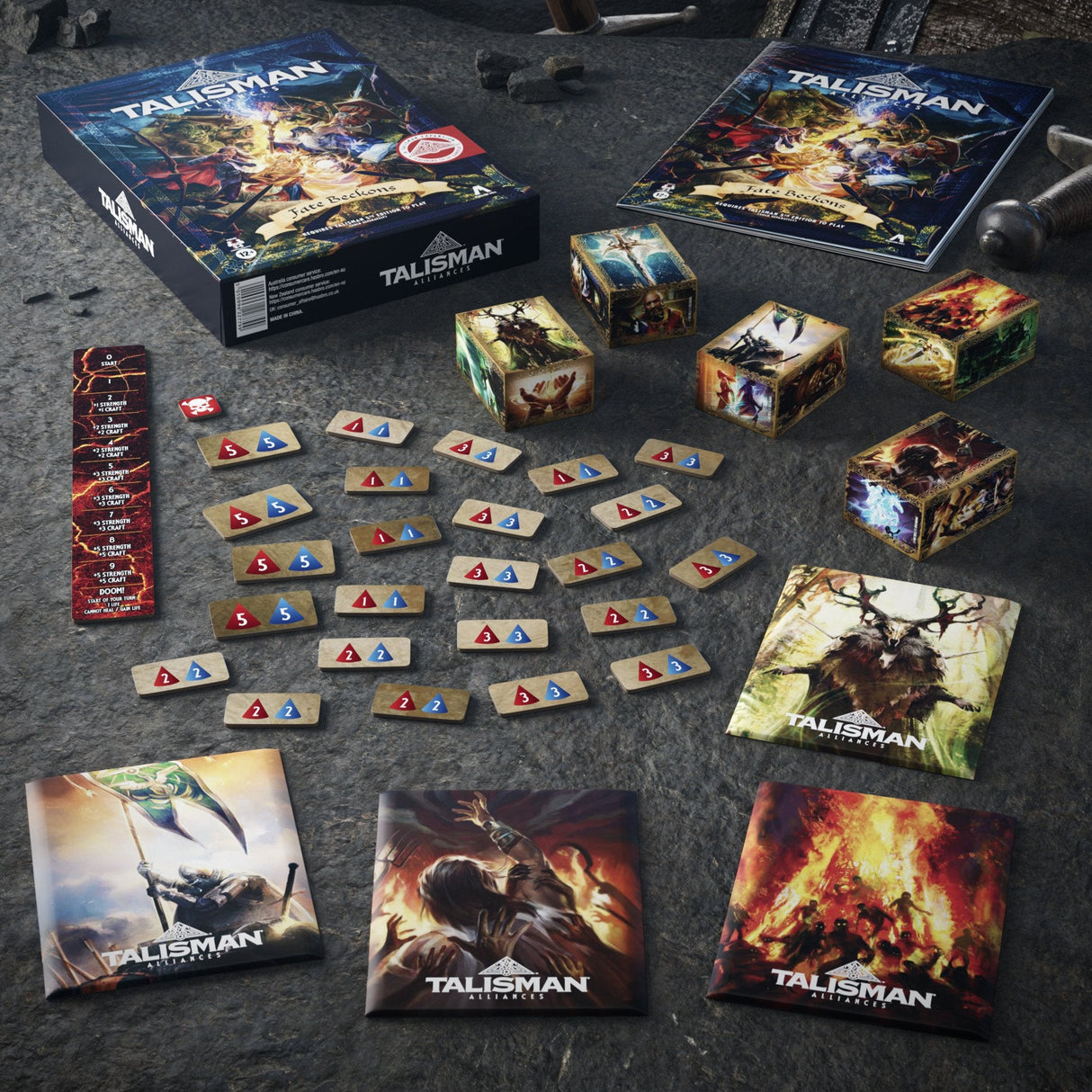 Expansion Juego De Mesa La Llamada Del Destino Talisman Alianzas Ingles
