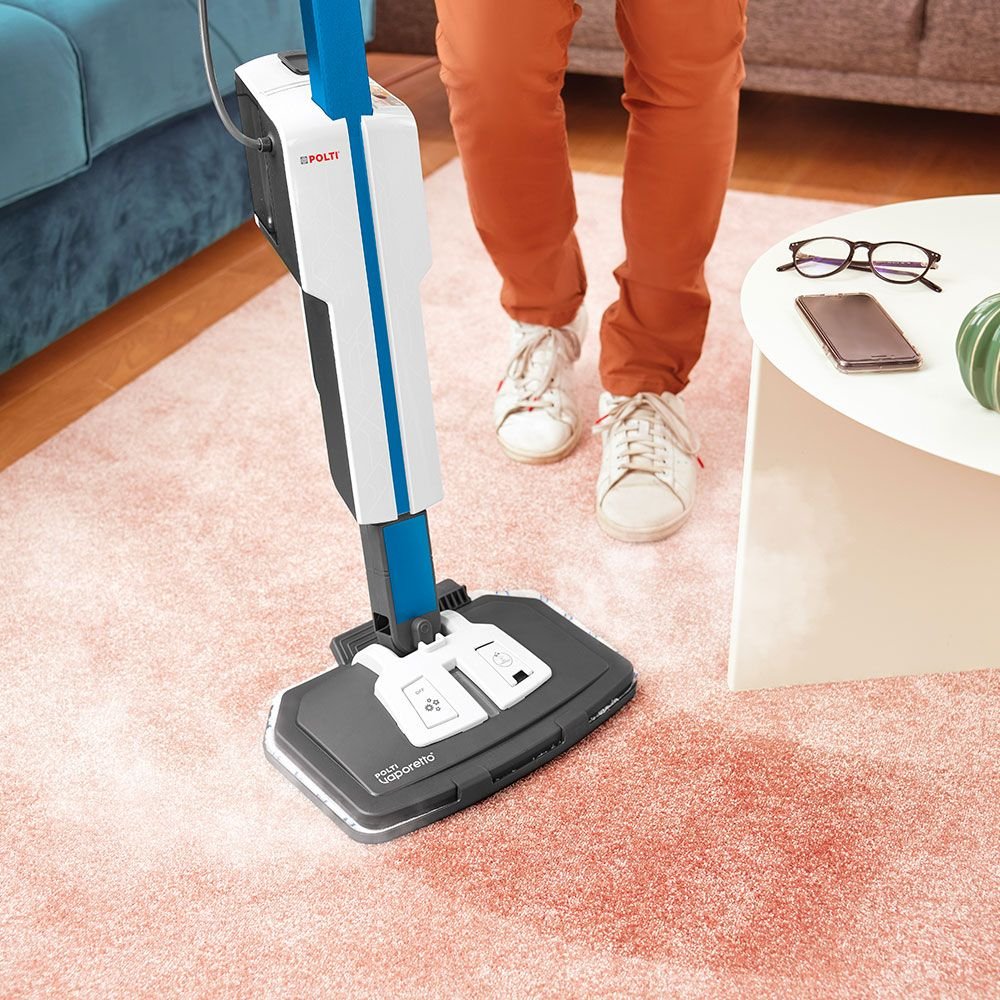 EAN 8007411013232 - Polti Vaporetto SV620_Style Fregona a vapor 0,5 L 1500 W Azul, Blanco imagen 5