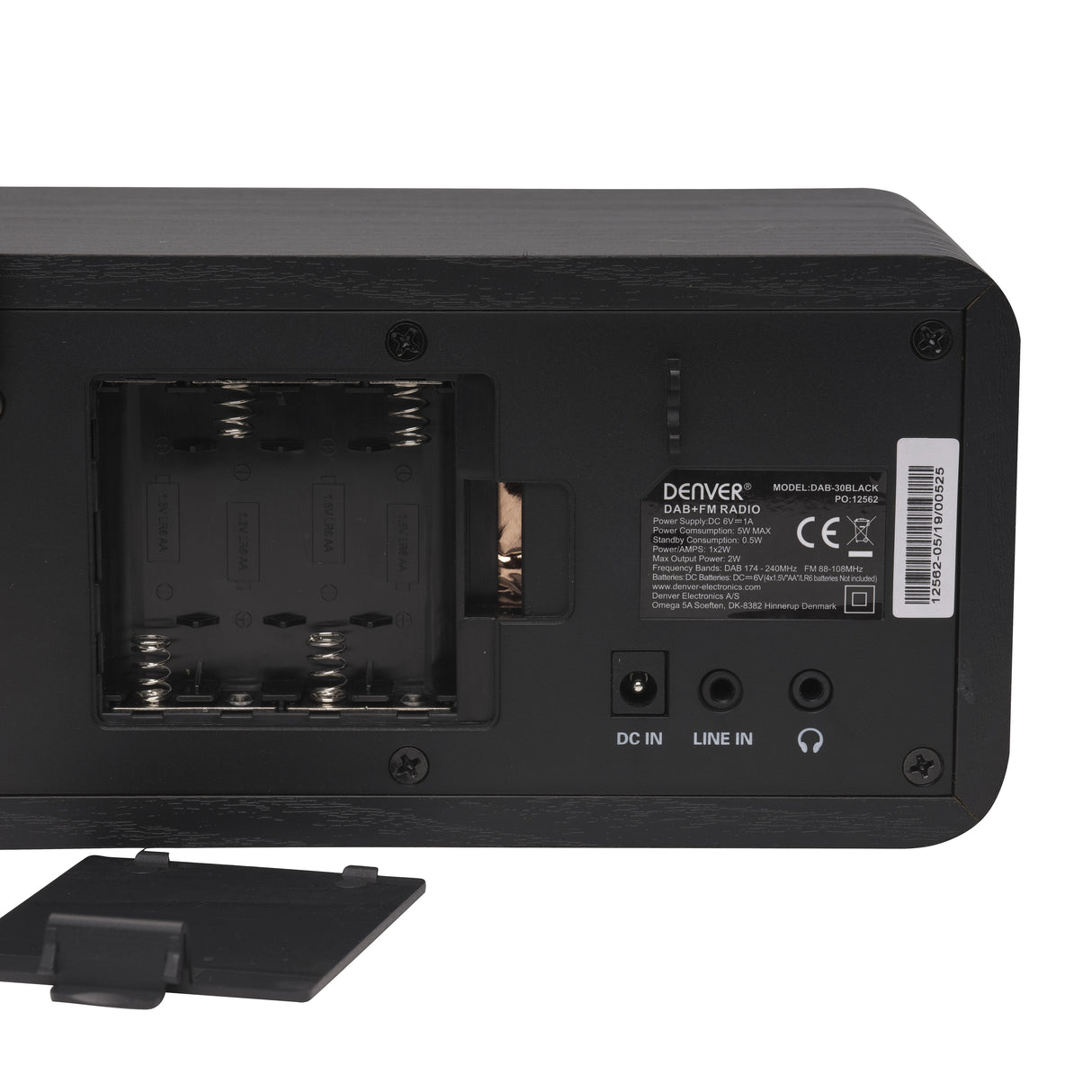 Radio Denver Dab-30 Con Dab +, Negra