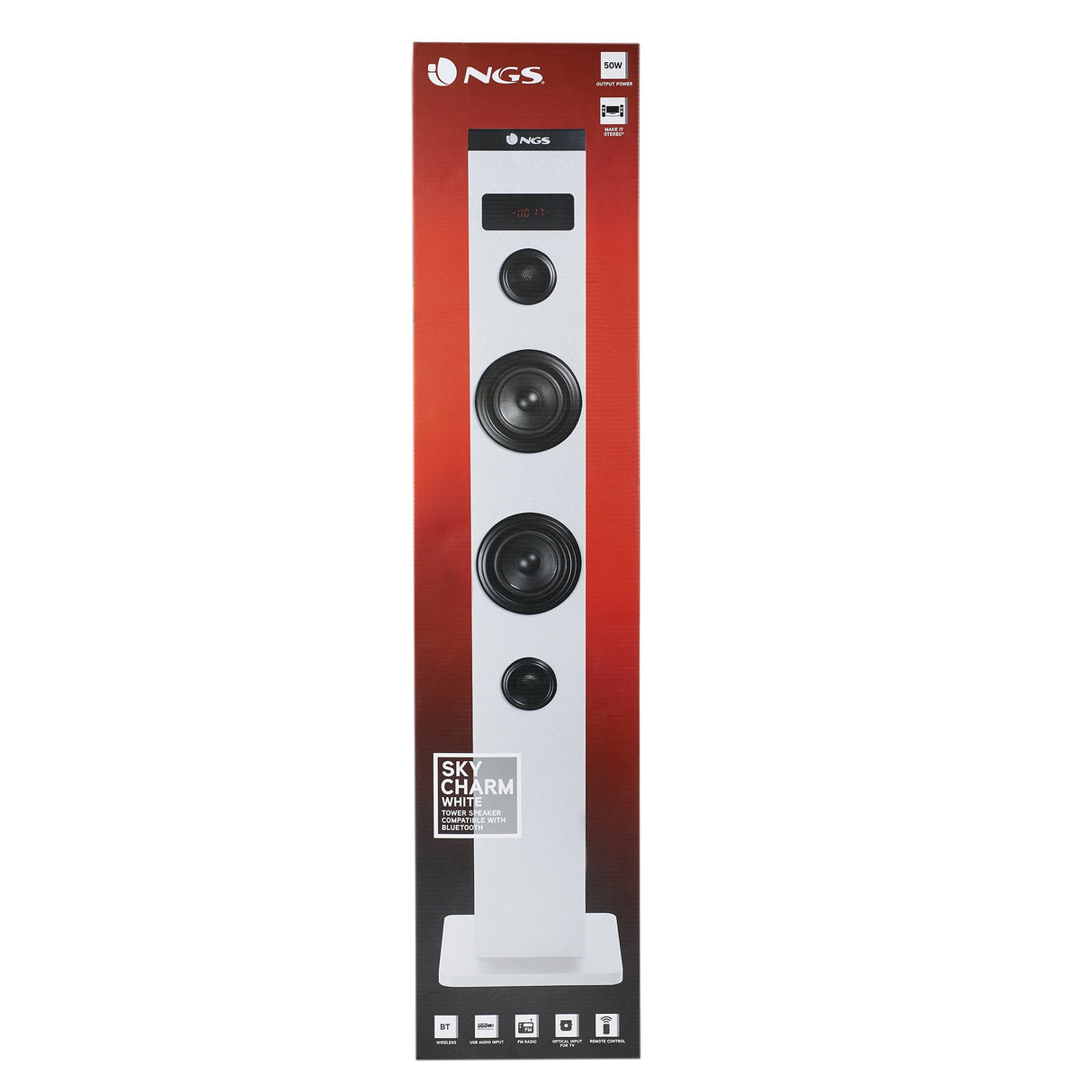 Ngs Torre De Sonido Sky Charm Bluetooth 2.1 50w W