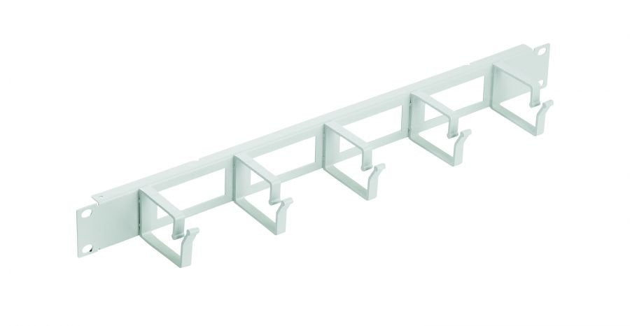 1u 19" Cable Organizer Panel With Cable Entry Hole
