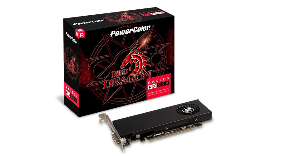 Tarjeta Grafica Powercolor Red Dragon Axrx 550 4gbd5-Hle Amd Radeon