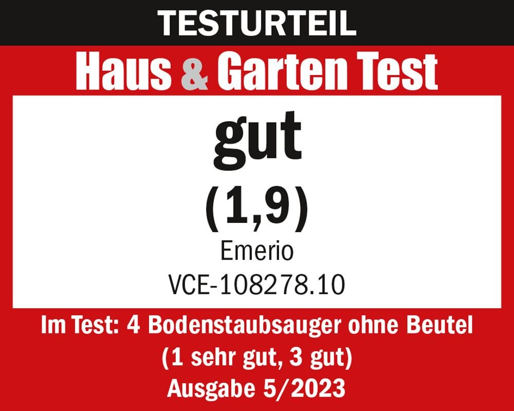 EAN 7333282005580 - Emerio VCE-108278.10 aspiradora 2 L Aspiradora cilíndrica Secar 900 W Bolsa para el polvo imagen 4