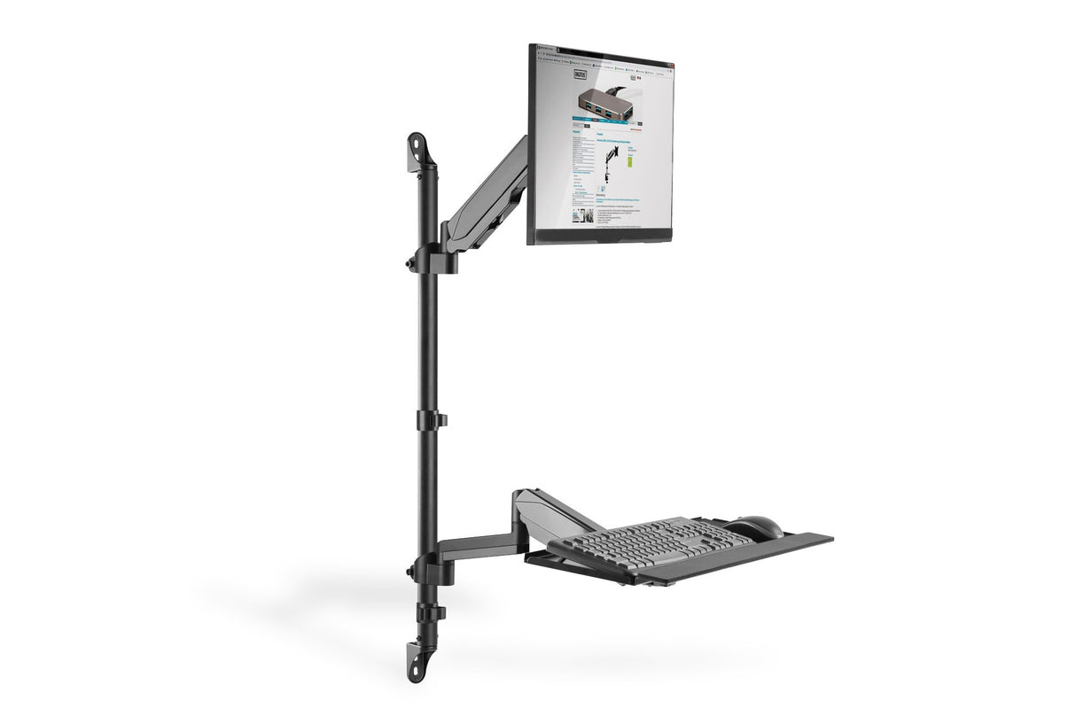 EAN 4016032457442 - Digitus DA-90372 soporte para monitor 81,3 cm (32") Escritorio Negro imagen 10