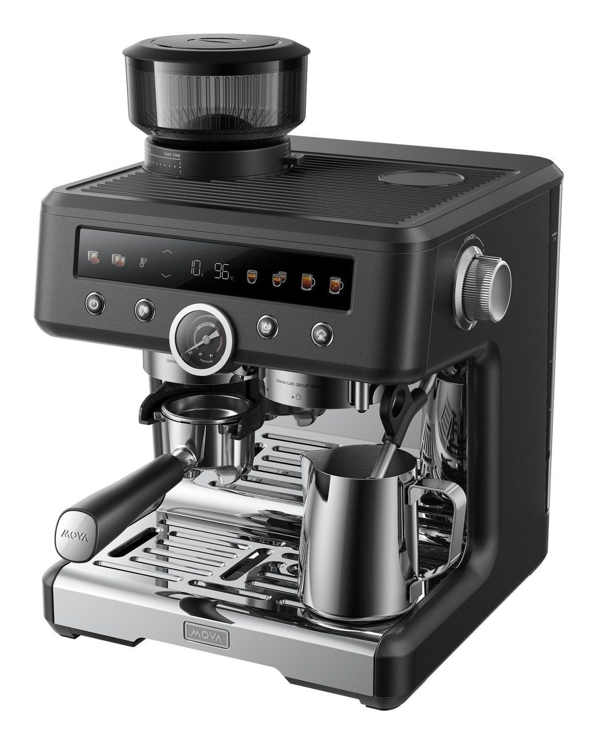 Cafetera Mova S20 Pro, Negra
