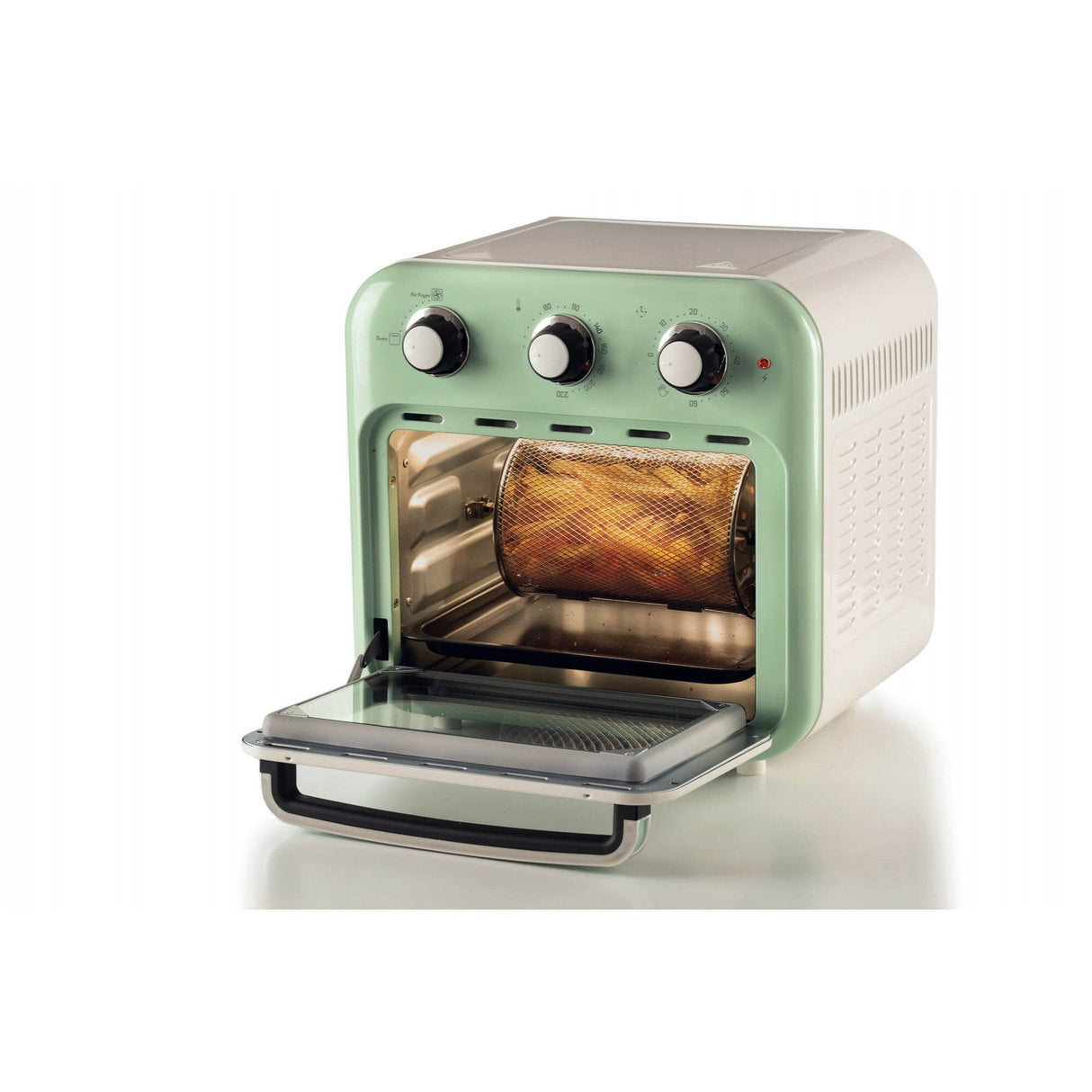 EAN 8003705122444 - Ariete 4632/04 Sencillo 16 L Independiente 1400 W Freidora de aire caliente Verde imagen 8