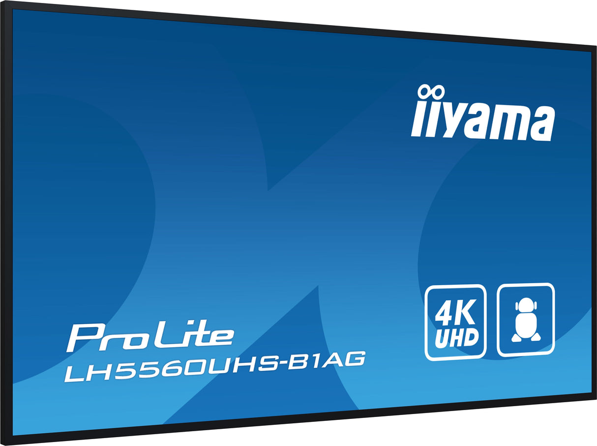EAN 4948570122301 - iiyama LH5560UHS-B1AG pantalla de señalización Pizarra de caballete digital 139,7 cm (55") LED Wifi 500 c imagen 3