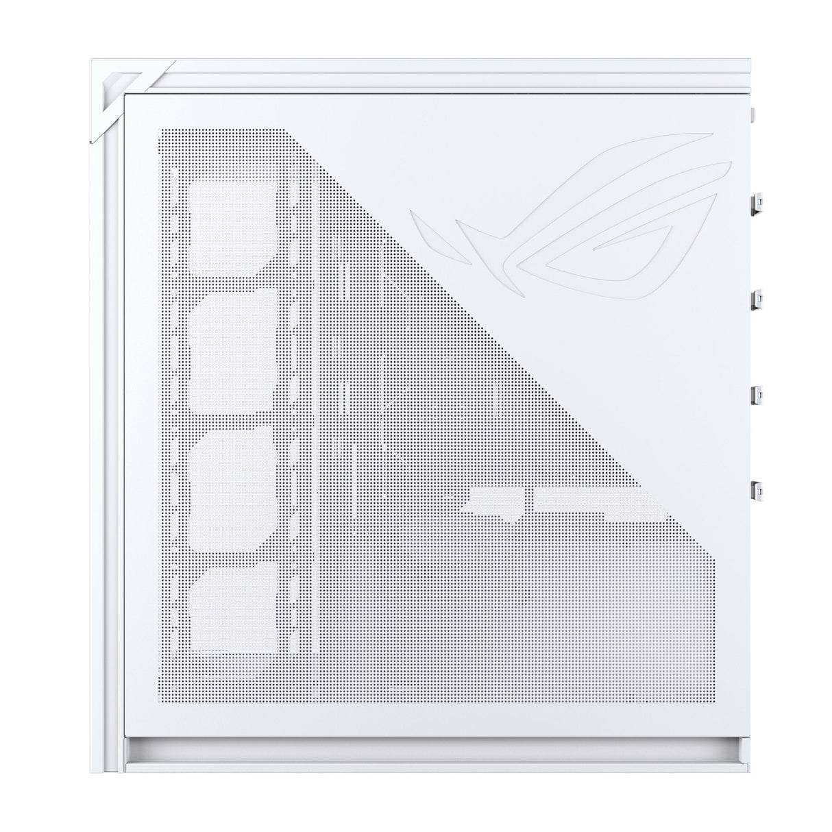 Asus Rog Cronox Gr801 Curve Tg Argb White Midi Tower Blanco