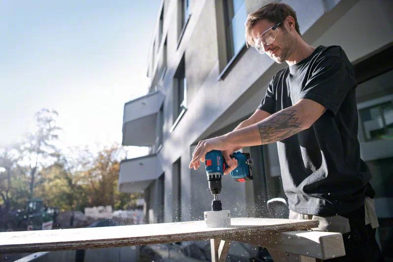 Taladro A Batería Bosch Gsr 18v-45 Profesional, 18volt, Taladro De Impacto 06019k3203