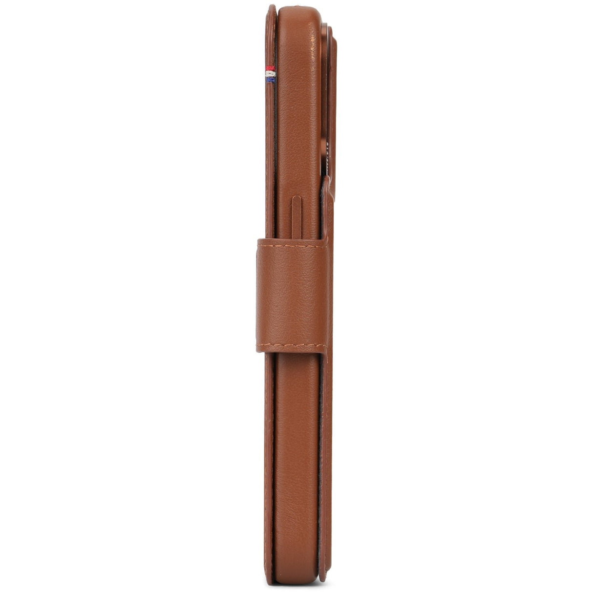 EAN 8720593010560 - Decoded D24IPO15PLDW5TN funda para teléfono móvil 17 cm (6.7") Funda cartera Marrón imagen 4
