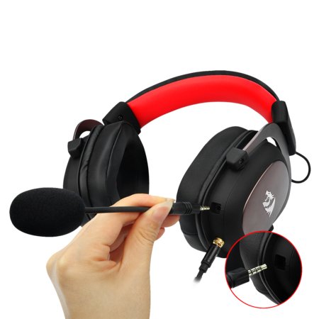 Redragon Zeus Auricular Gaming Virtual 7.1 Usb Micrófono Negro