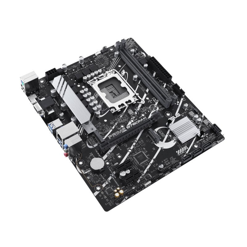 Placa Base Asus Prime B760m-K Intel 1700 2x Ddr5 Hdmi Pcie4.0 4x Sata3 Usb3.2 Matx