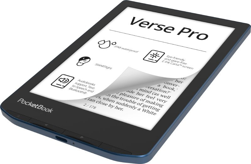 Libro Electronico Ebook Pocketbook Verse Pro Ereader 6" 16 Gb Azul Azure