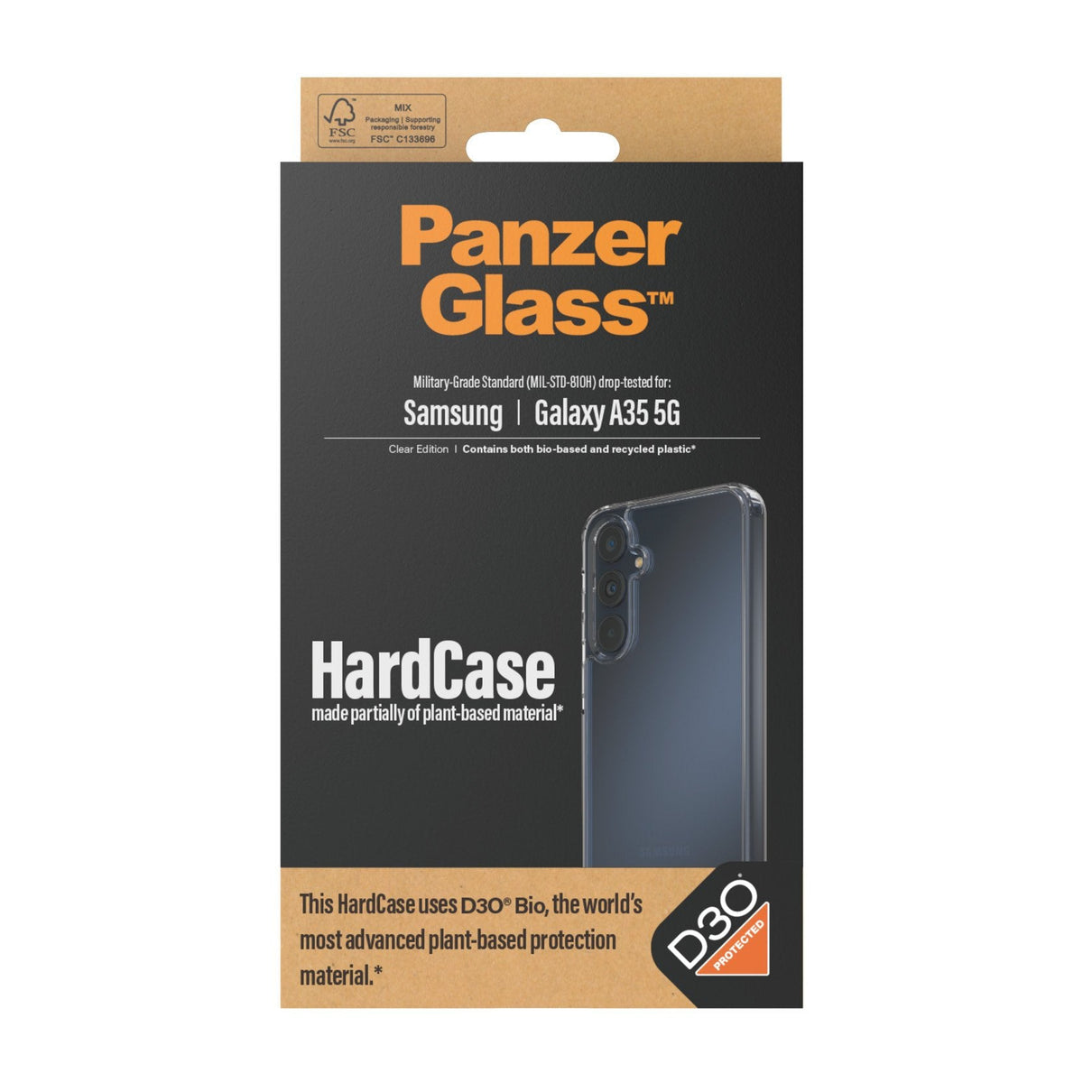 Panzerglass Hardcase With D3o Samsung New A34 5g (0469)