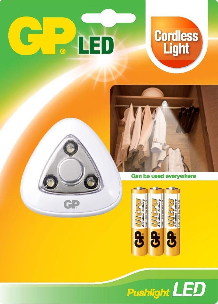Gp Lighting 053729-Lame1 Led Iluminación De Conveniencia Blanco Led Batería 10 H Aaa
