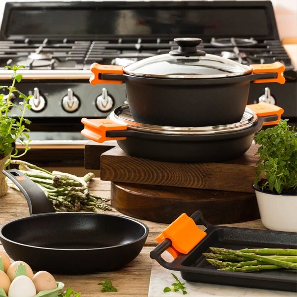 Cacerola Bra Efficient A270320 Ø20cm Aluminio Fundido Apta Para Inducción