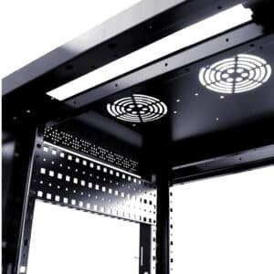 EAN 745604519700 - Phasak PHO 2012D armario rack Bastidor de pared Negro imagen 2