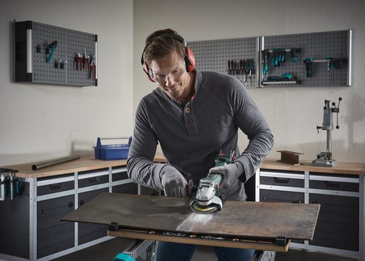 Disco De Láminas Abrasivo Ws, Grano 60 Ø115mm 5651000 Wolfcraft