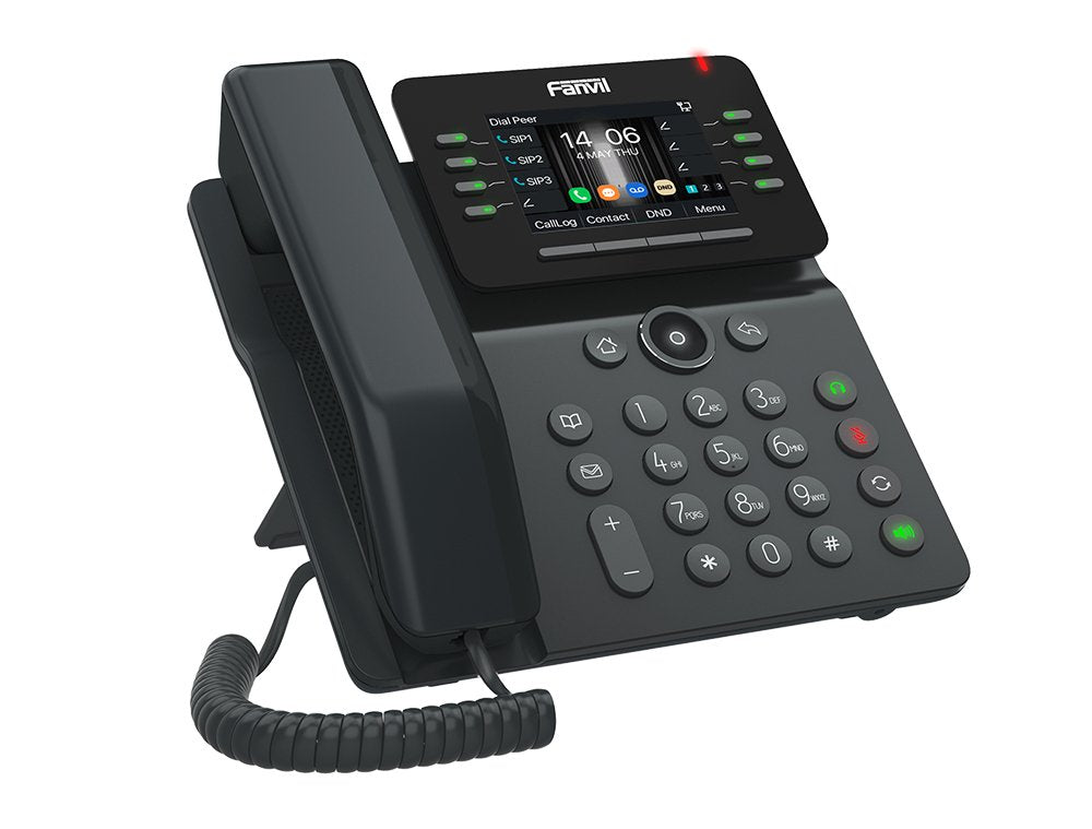 EAN 6937295604313 - Fanvil V63 teléfono IP Negro 6 líneas LCD Wifi imagen 1