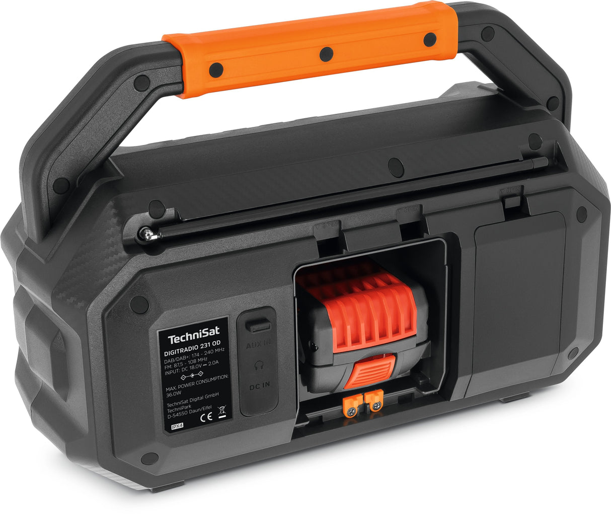 Technisat Digitradio 231 Od Schwarz