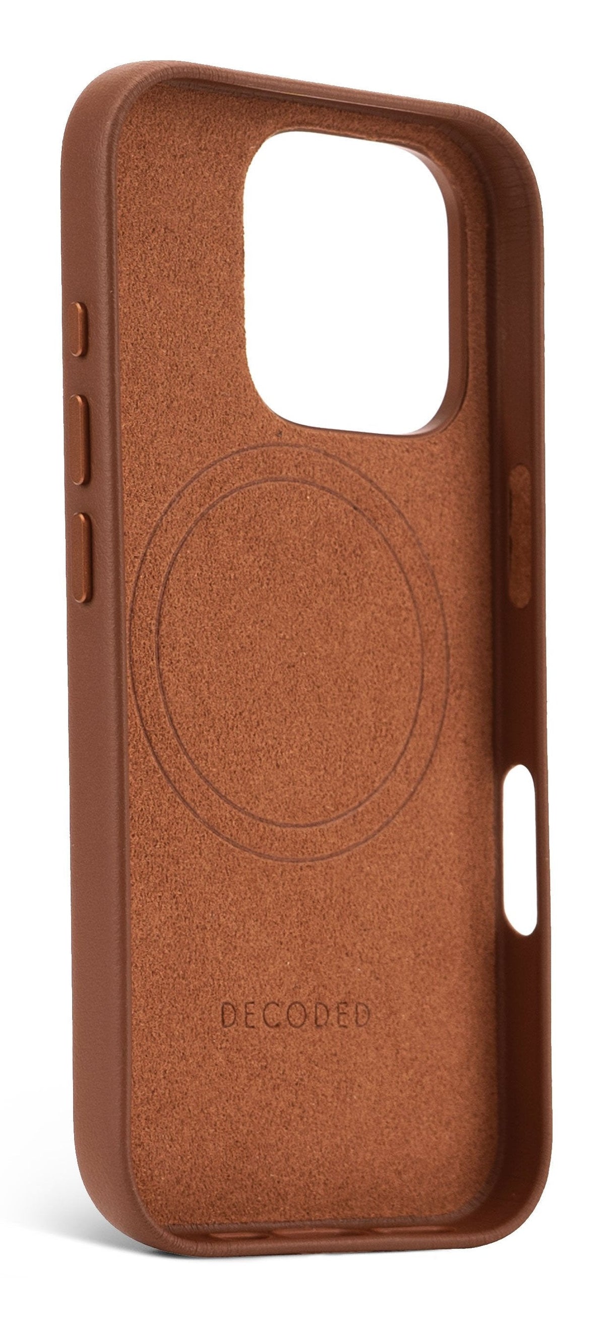 Decoded Leather Backcover Iphone 16 Pro Tan